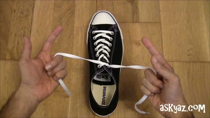 How to tie a Shoe Lace in 1 Second