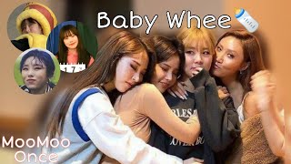 Jung Wheein being everyone's baby