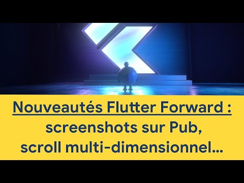 Scroll multi-dimensionnel, fenêtres multiples... : les nouveautés à venir du Flutter Forward !