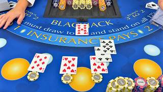 I TRIPLE SPLIT PERFECT PAIR 8 s GAMBLING OVER 1 000 000 PLAYING HIGH STAKES CASINO BLACKJACK
