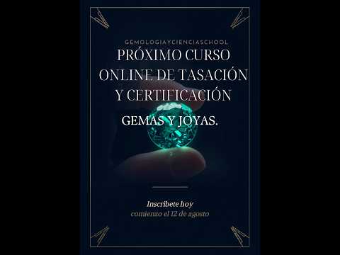 Comenzamos el curso de Tasación de Gemas y Joyas