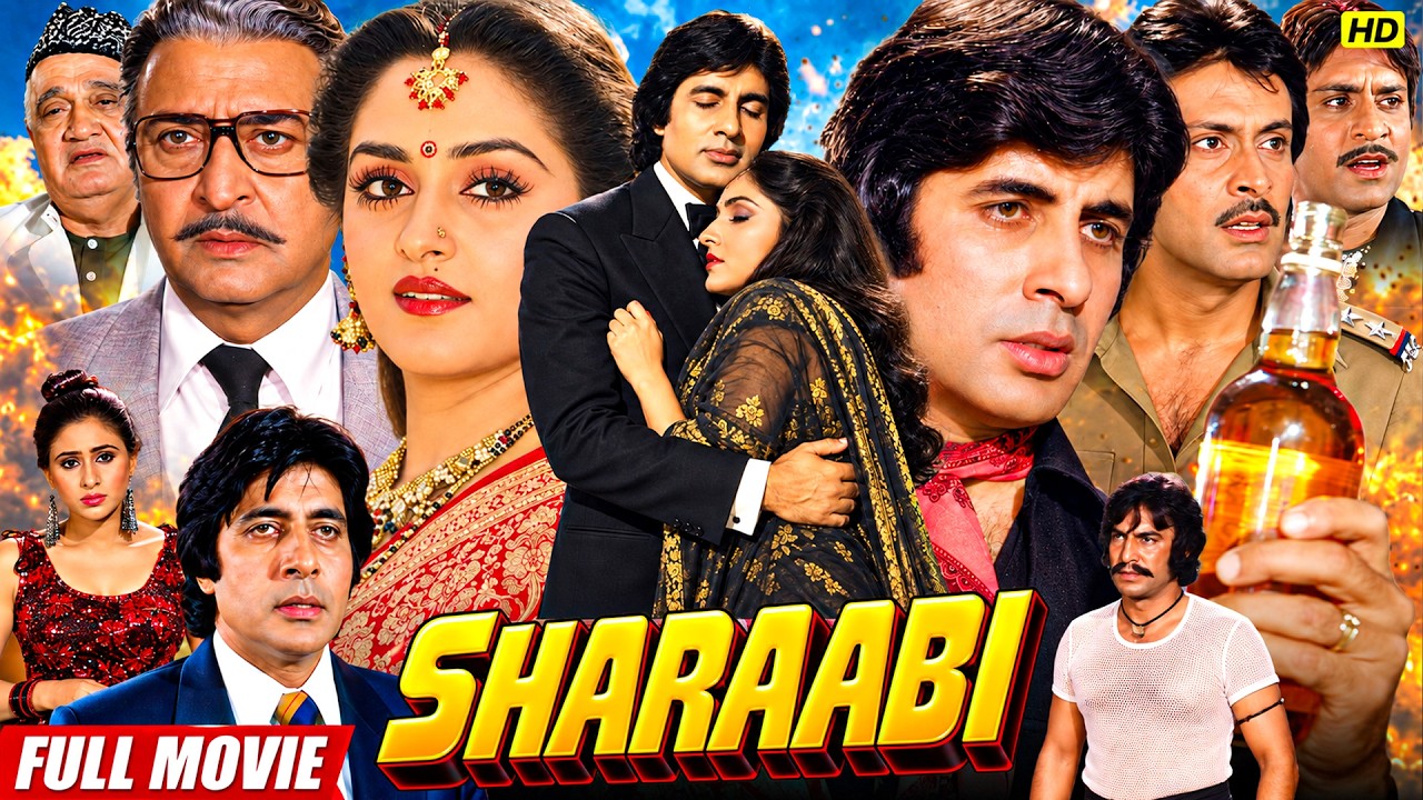 शराबी Bollywood Blockbuster Full Movie | Sharaabi | Hindi Full Movie | Amitabh Bachchan, Jaya Prada