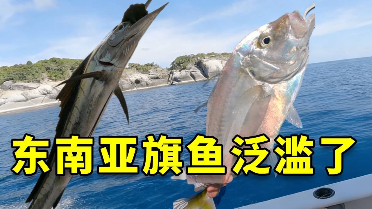 据说东南亚旗鱼泛滥成灾，我带女友火速赶往，一解本钓鱼佬的巨物梦！ #大豪夫妇 #大魚 #戶外 #fishing