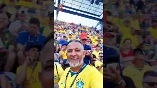 Brazil Fans Raise Palestinian Flag During World Cup Opener Against Morocco #talsport#moroco #brazil