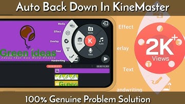 Kinemaster Auto Back Problem I How to Fix Kinemaster Lag I Auto Back Problem in Kinemaster