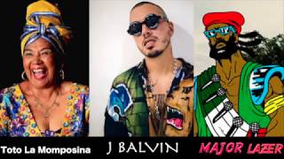 Totó La Momposina x J Balvin x Major Lazer - Que Calor (dj 3b Transition)