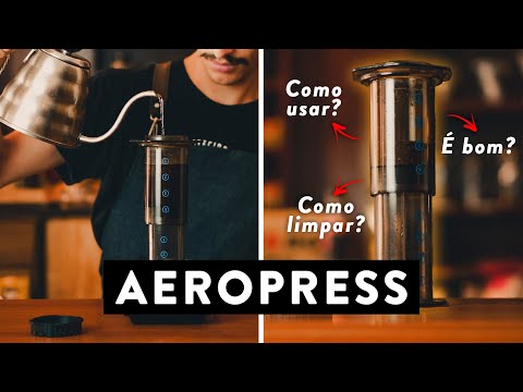 Vídeo: Avaliação da cafeteira Aeropress