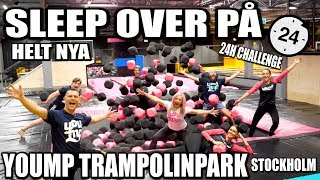 SLEEP OVER PÅ YOUMP TRAMPOLINPARK *HELT NY PARK I STOCKHOLM*