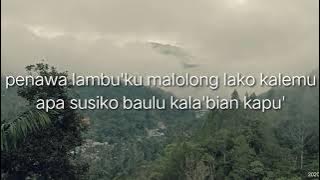 Lirik lagu buah kadondong Vocal Andika Manglobarani