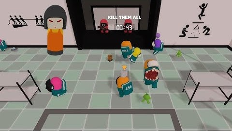 Squid Game but Among Us 3D - Imposter Octopus Survival 456 Rocket Game Studio Trailer