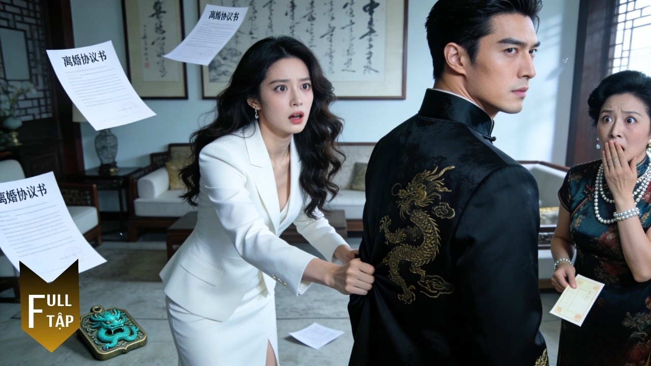 Ly hôn chồng nghèo mỹ nữ tổng tài gục ngã khi biết anh chính là Thanh Đế đại lão