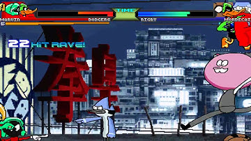 NICK54222 MUGEN: Marvin the Martian and Duck Dodgers VS Mordecai and Rigby (Fernando Valadez)