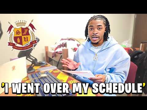 Chris Goes Over His 2026 Class Schedule 👀