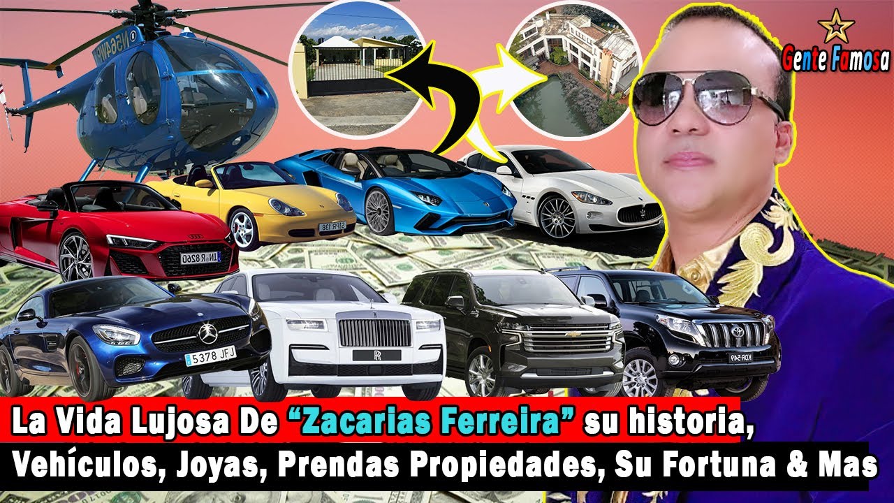 La Vida Lujosa De Zacarias Ferreira su historia, Vehículos, Joyas, Propiedades, Su Fortuna & Mas
