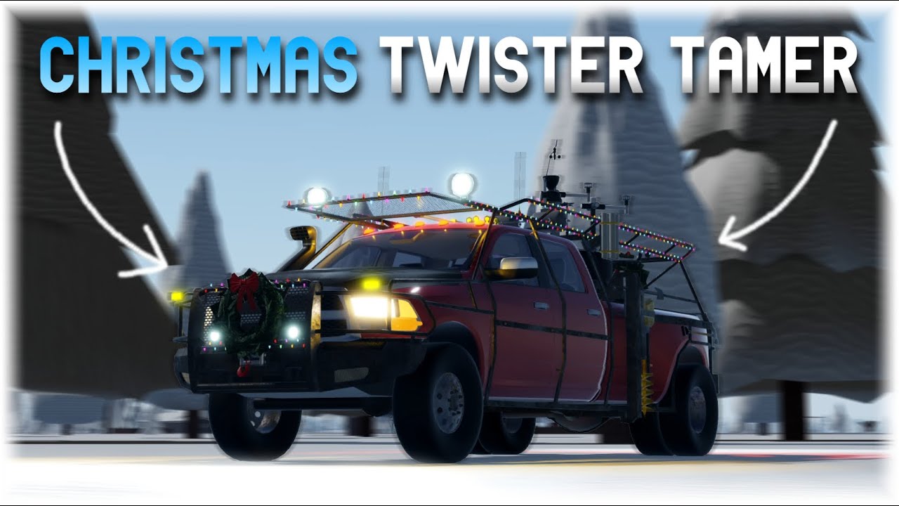 Getting Lofted While Chasing With The NEW Christmas Twister Tamer