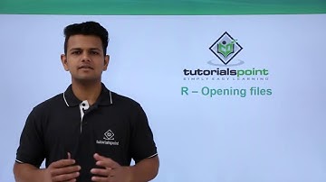 R Programming - Opning Files