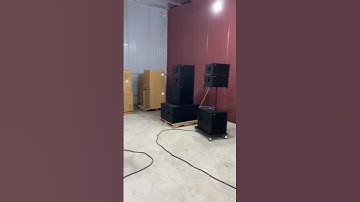 Dàn Line Array Siêu Gọn Nhẹ chỉ 81tr500 ( Line array LA10 và Dàn Máy 20Kg) #lxacoustic