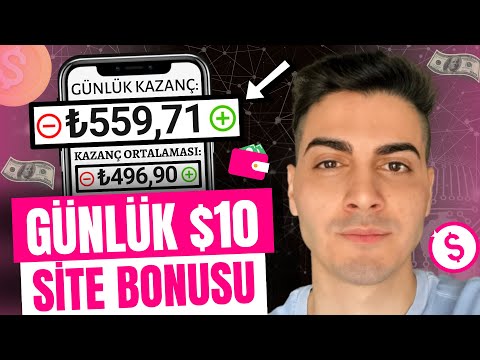 GÜNLÜK $10 AKTİFLİK BONUSU VEREN YENİ SİSTEM! 💰 - İnternetten Para Kazanma Yolları 2022