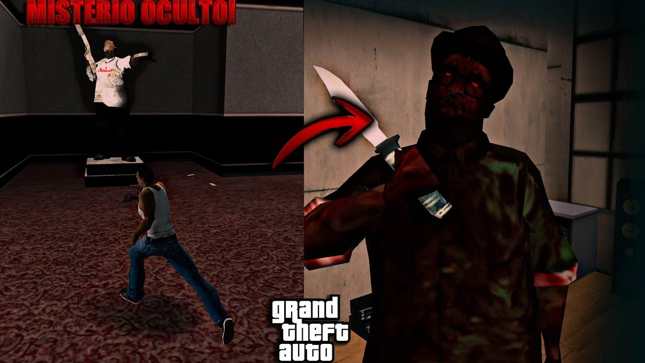NUNCA VAYAS Al PALACIO Del CRACK de Big Smoke del GTA SAN ANDREAS! (Creepypasta)