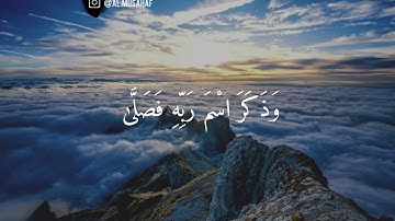 قَدْ أَفْلَحَ مَن تَزَكَّىٰ | القارئ : عبدالرحمن مسعد 💙