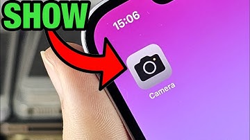 Camera Icon Missing in iPhone? (SOLVED)