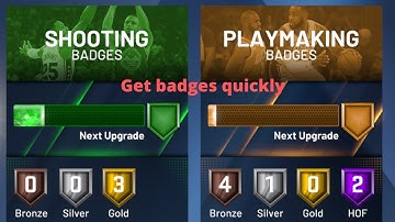 HOW to GET SHOOTING and PLAYMAKING BADGES FAST in NBA 2K20.