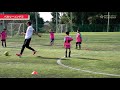 団子サッカーの解消に大切なパストレーニング