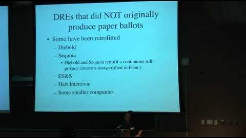 Computerized Voting Machines: Who is Counting Your Vote?