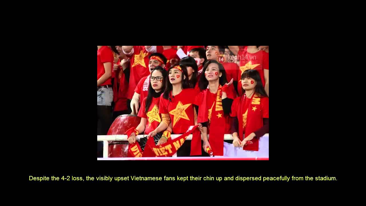 AFF Suzuki Cup 2014 - Vietnam fans are a class act despite team’s Suzuki Cup defeat