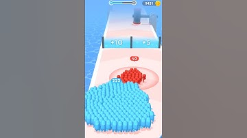 #shorts count master: crowd runner 3D, level 86