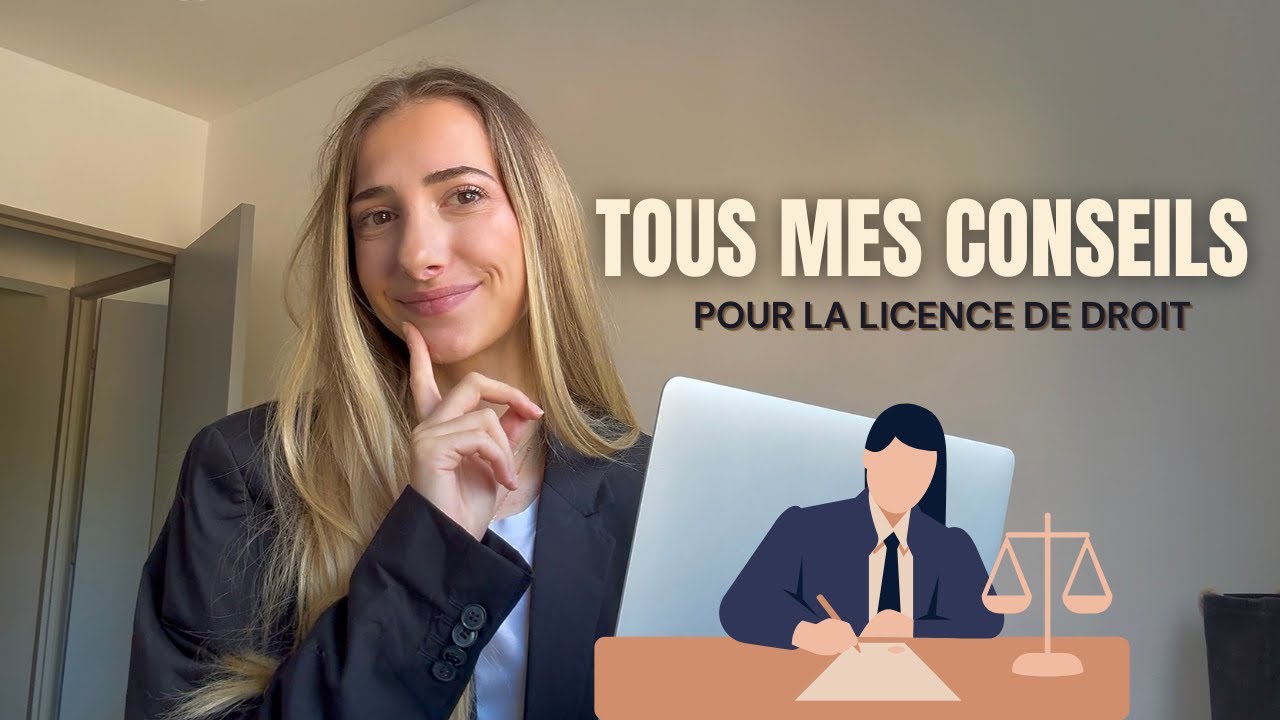 TOUS mes conseils pour la licence de droit ⚖️📚