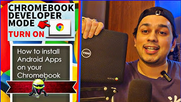 How to Turn on developer mode and install unkown android apps on chrome book By || Rajesh Rajput||
