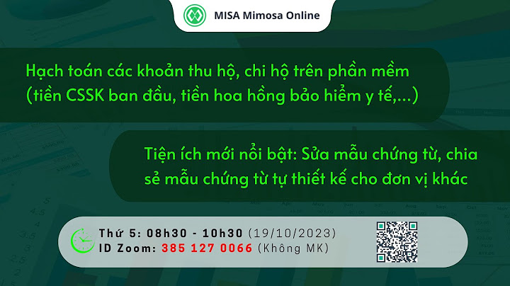 Chi hộ các bên liên quan ở tài khoản nào