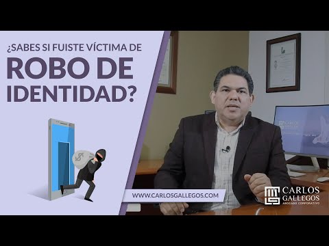 Video: ¿Qué significa suplantación de identidad de vecinos?