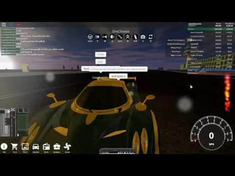 Roblox Vehicle Simulator Zonda R Glitch Youtube