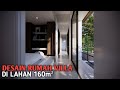 Simple minimalist villa house design 2storey 3bedrooms 8mx20m land size mahaputra dsign