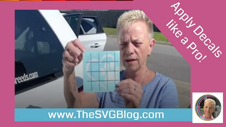 How To Apply Vinyl Decals Like A Pro!