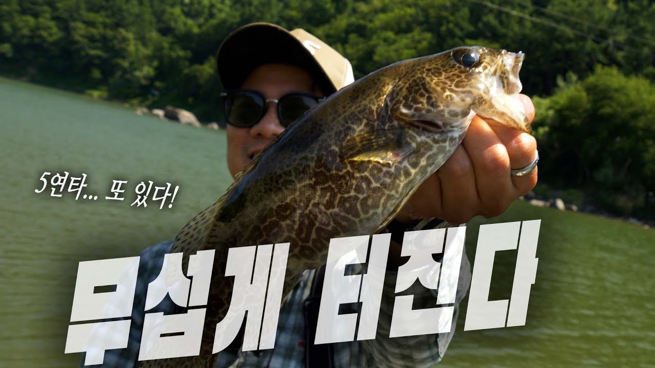 금어기 해제 첫날! 스쿨링 쏘가리만 노리는 액션을 찾았다!