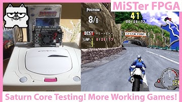MiSTer FPGA DE10 Nano! Sega Saturn WIP Core. Testing MORE Viewer Requests! Let