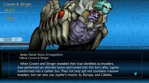 Enemy Cowen & Stinger Attack/s (Getter Robo Armageddon), Super Robot Wars T.