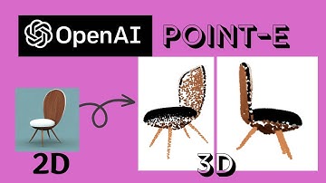 AI Converts Photo to 3D Point Cloud Object with OpenAI Point-E - Part 3 Tutorial