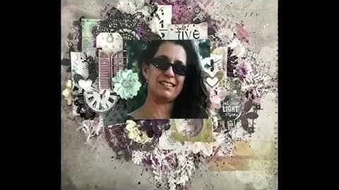 7 Dots Studio - Layout Tutorial - Let your light Shine by Anat Weksler