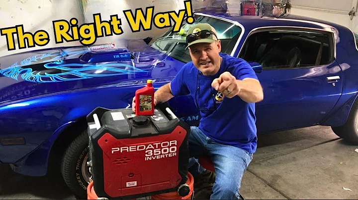 Generator Engine Break In (Harbor Freight Predator 3500)