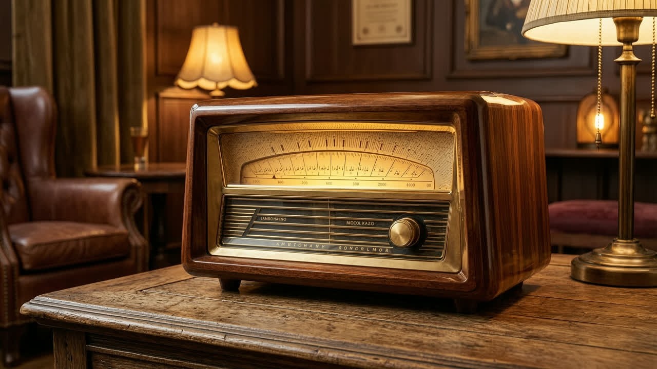 Old Radio Love Songs (Instrumental) | 1950s Romantic Orchestra