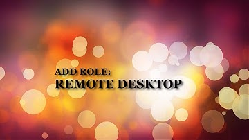 REMOTE DESKTOP CONFIG AND TESTING / Computer System Servicing NCII-COC3-COC4