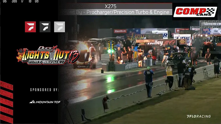 Rebecca Stuart's Big Backfire in X275 at Lights Ou...