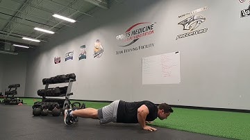 Shoulder Rehab Series: Push-Up Plus