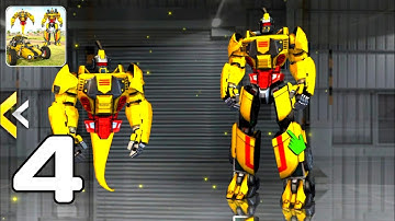 Flying Ghost Robot Car Game: Transforming Robot Games - Part 4 (Android GamePlay Walkthrough)