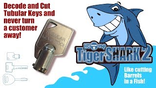 TigerSHARK2 nibbling Tubular Keys