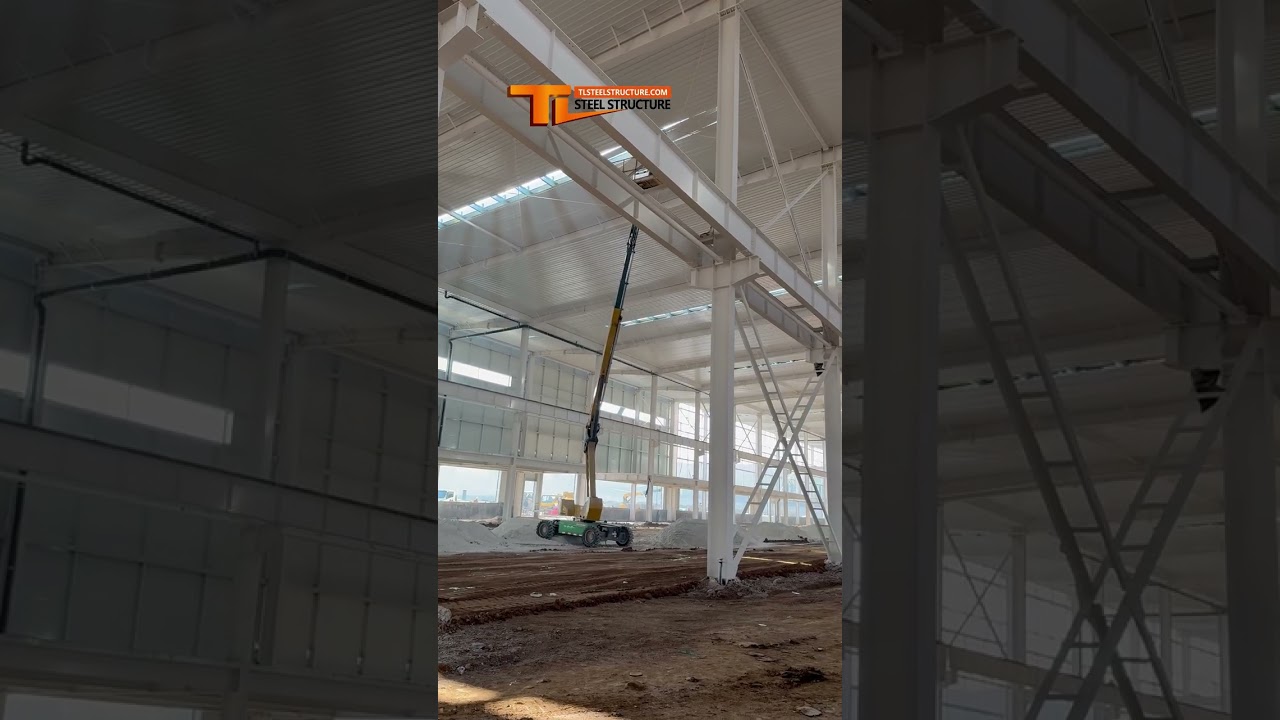 Wall and Roof Panel Installation – Steel Building